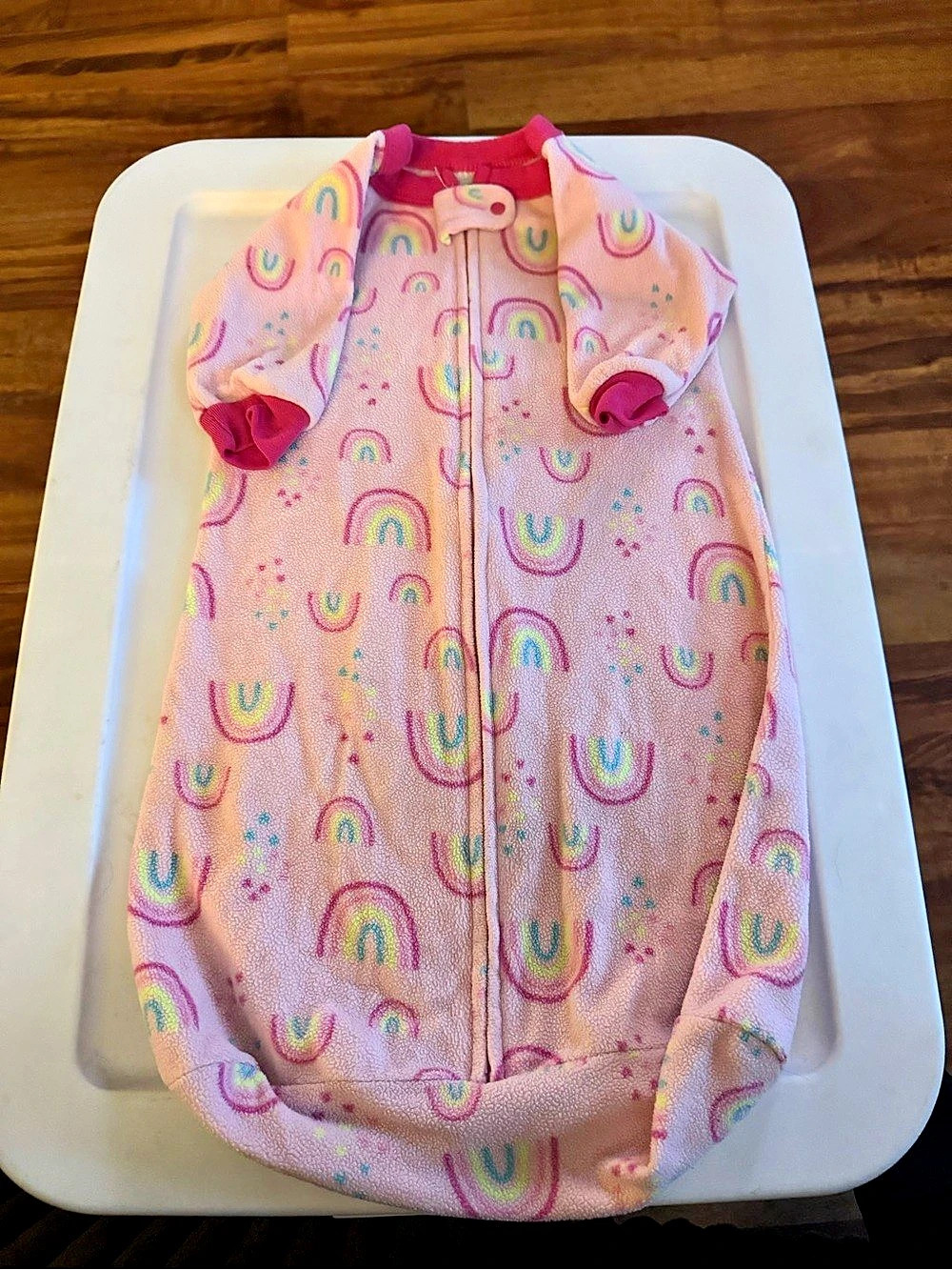 SleepSack Wearable Blanket Footie in Pink